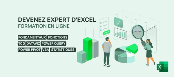 Formation complète pour tout savoir sur Excel.