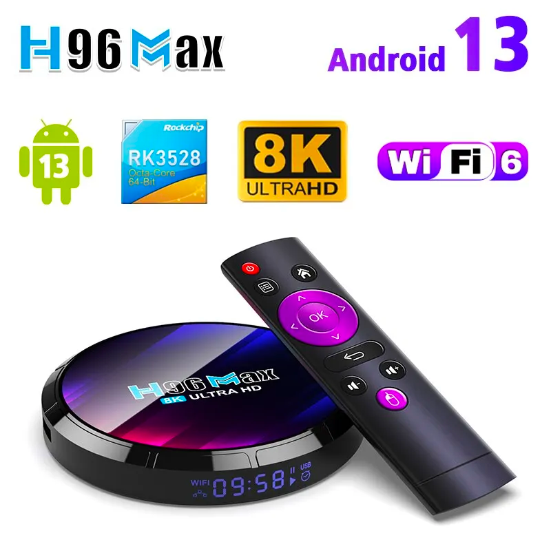 Récepteur & Android Smart Box 4K 2023