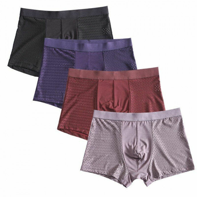 🇳🇪 Pack 4 Boxers Slip - Culotte en Fibre de Bambou🌿