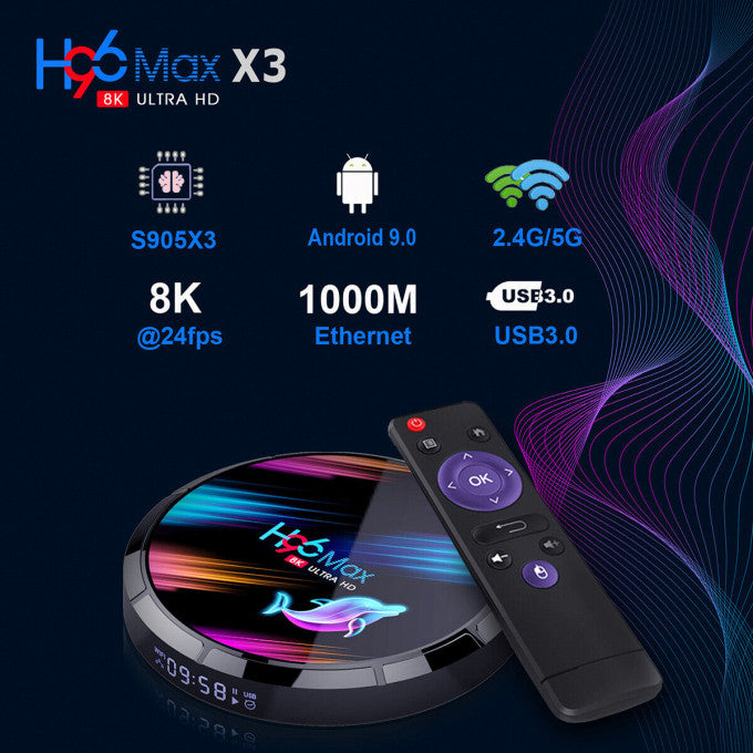 Récepteur & Android Smart Box 4K 2023